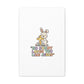 No Bunny Loves You Like Jesus Canvas | Easter Christian, Pastel Retro