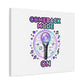 Comeback Mode On Canvas, K-pop Fan Art | Lightstick, Purple Era