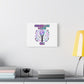 Comeback Mode On Canvas, K-pop Fan Art | Lightstick, Purple Era