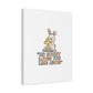 No Bunny Loves You Like Jesus Canvas | Easter Christian, Pastel Retro