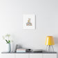 No Bunny Loves You Like Jesus Canvas | Easter Christian, Pastel Retro
