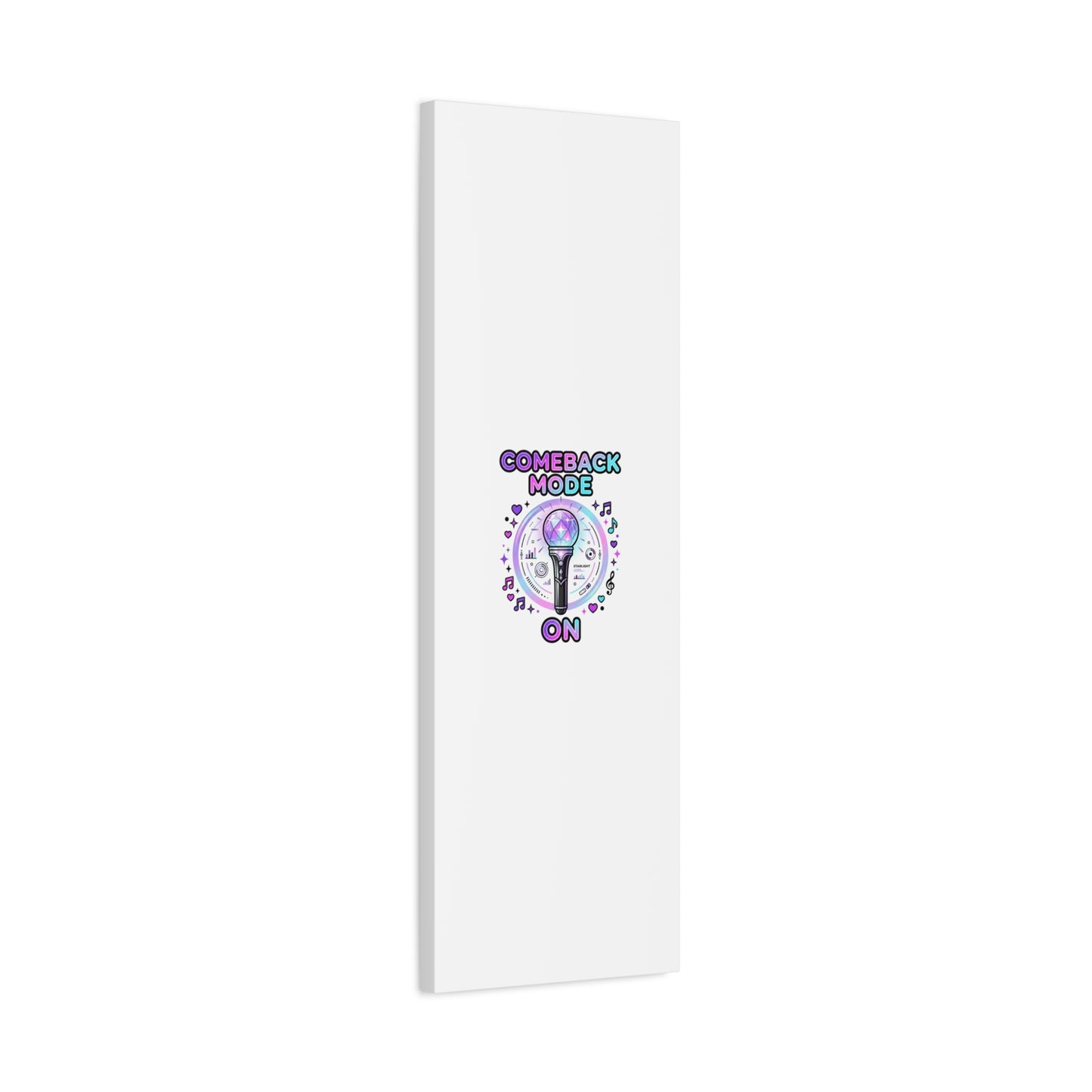 Comeback Mode On Canvas, K-pop Fan Art | Lightstick, Purple Era