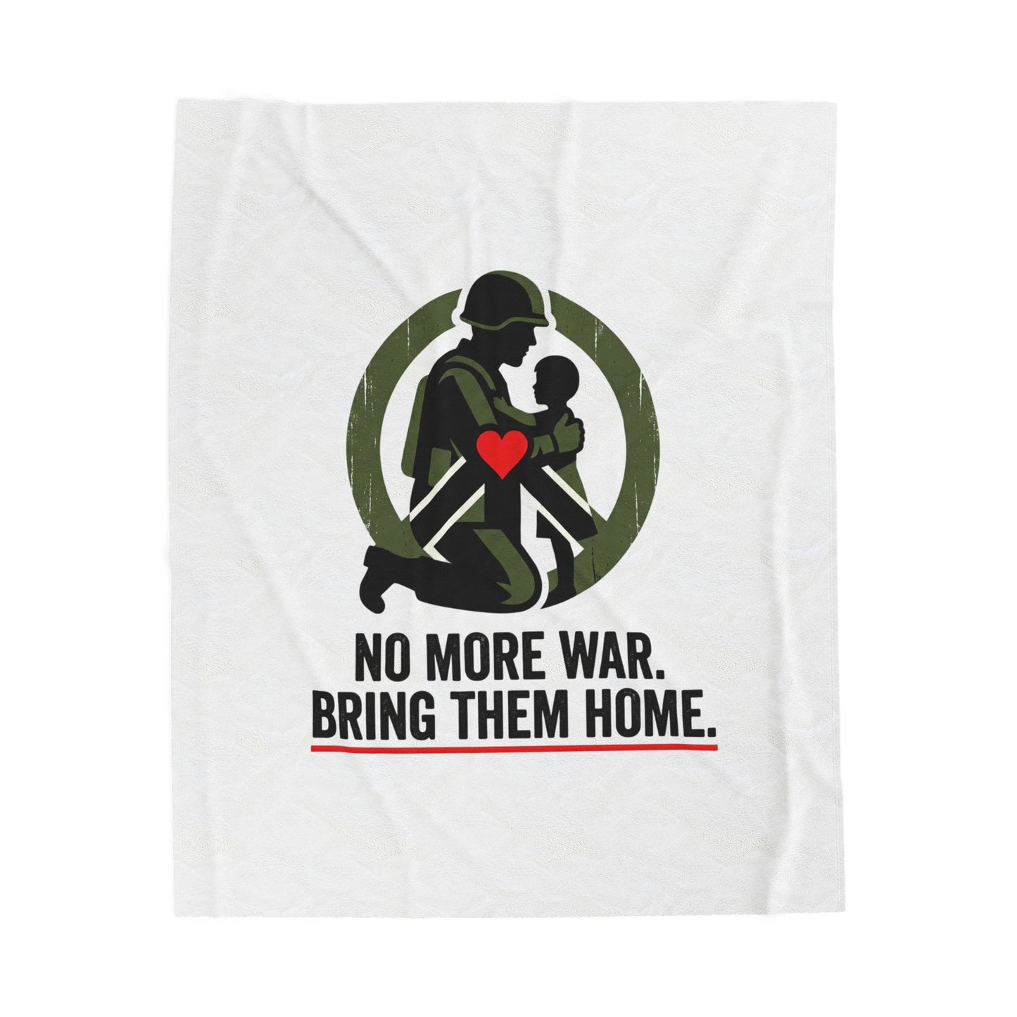 No More War, Bring Them Home Blanket | anti-war, peace