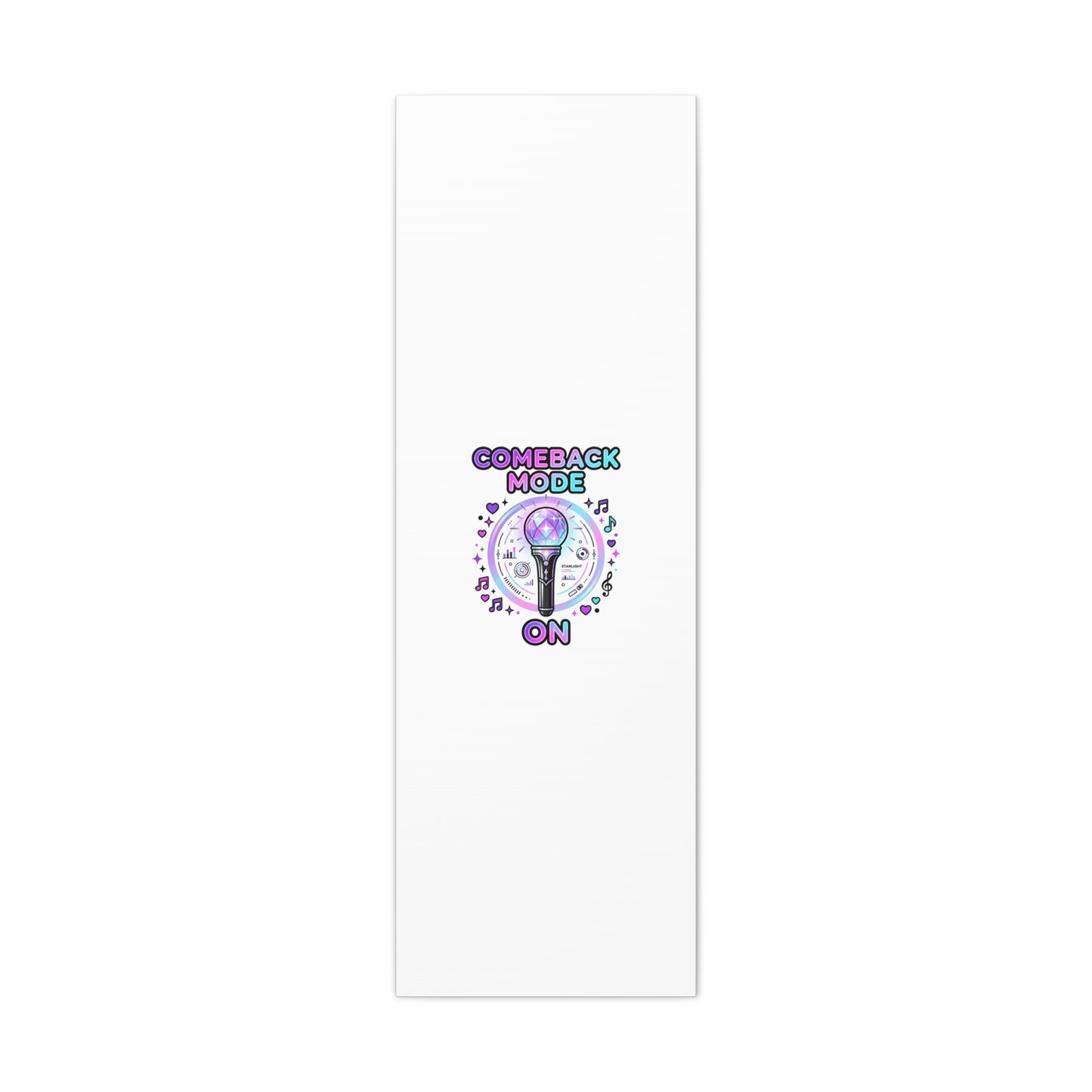 Comeback Mode On Canvas, K-pop Fan Art | Lightstick, Purple Era