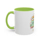 Skincare Vitamins Serum Illustration Mug | Accent Coffee Mug