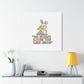 No Bunny Loves You Like Jesus Canvas | Easter Christian, Pastel Retro