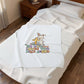 No Bunny Loves You Like Jesus Plush Blanket | Easter Christian, Pastel Retro Faith Humor