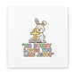 No Bunny Loves You Like Jesus Canvas | Easter Christian, Pastel Retro