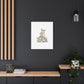No Bunny Loves You Like Jesus Canvas | Easter Christian, Pastel Retro