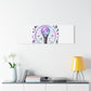 Comeback Mode On Canvas, K-pop Fan Art | Lightstick, Purple Era