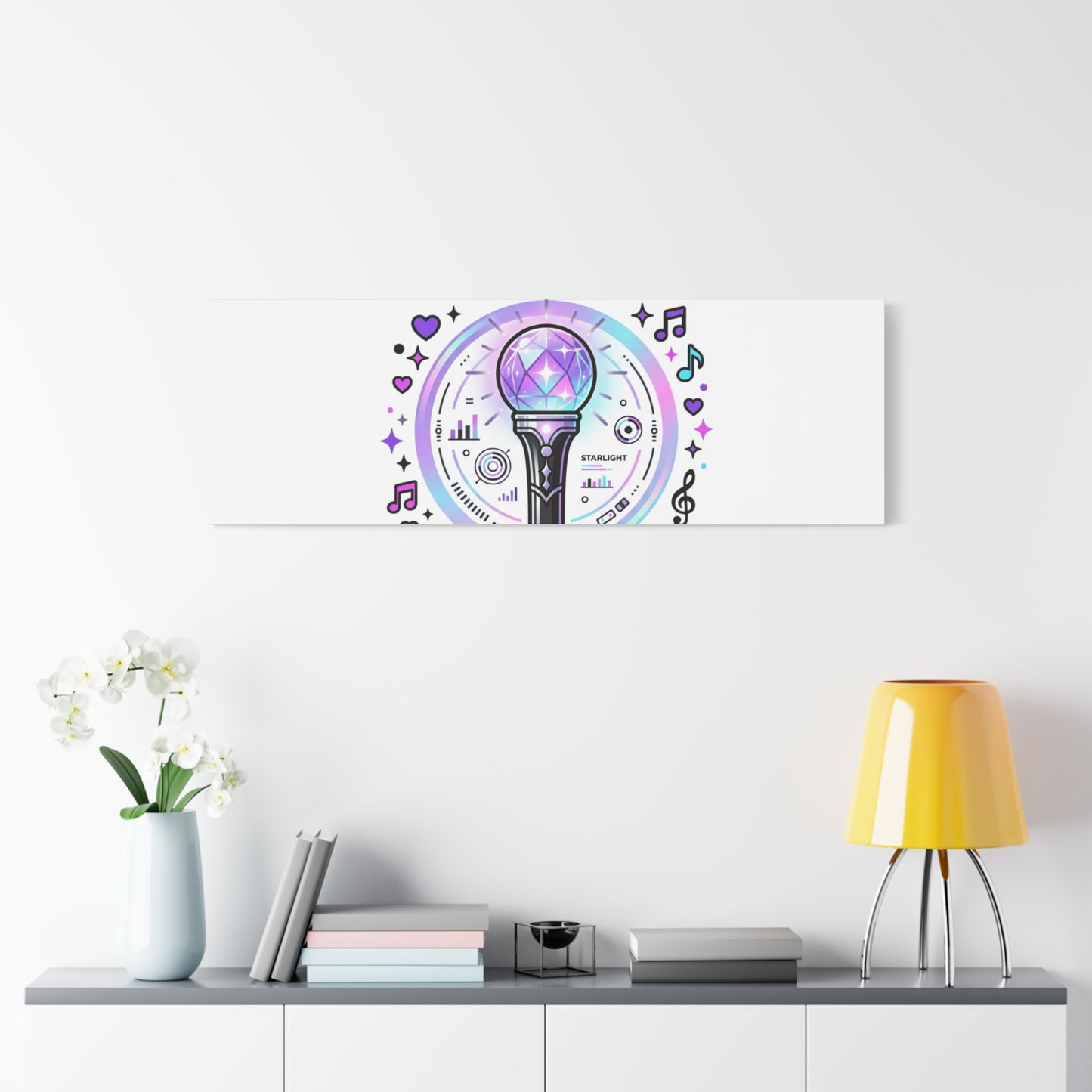 Comeback Mode On Canvas, K-pop Fan Art | Lightstick, Purple Era