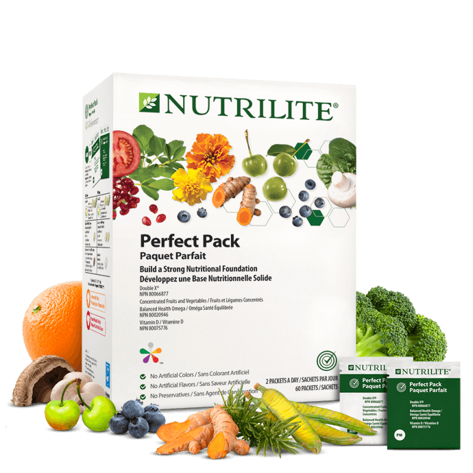 Amway Nutrilite™ Perfect Pack 60 Packets NEW
