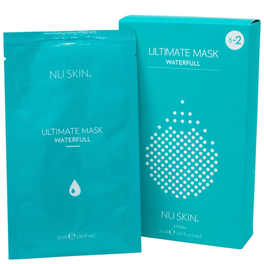 Nu Skin Ultimate Waterfull Mask 8 Masks NEW