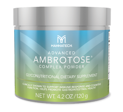 4 罐 Mannatech Advanced Ambrotose Complex 120g 粉剂增强免疫力 全新