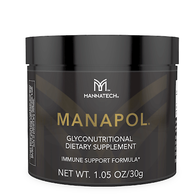 2 Cans Mannatech Manapol Immune Support Formula Powder Aloe Vera 30g each NEW