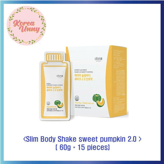 Atomy Slim Body Shake 甜南瓜味 体重管理 15 x 60g 包 全新