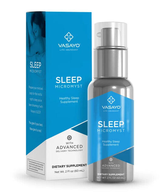 Vasayo 睡眠健康补充剂 恢复活力调节健康 2 液量盎司 新品