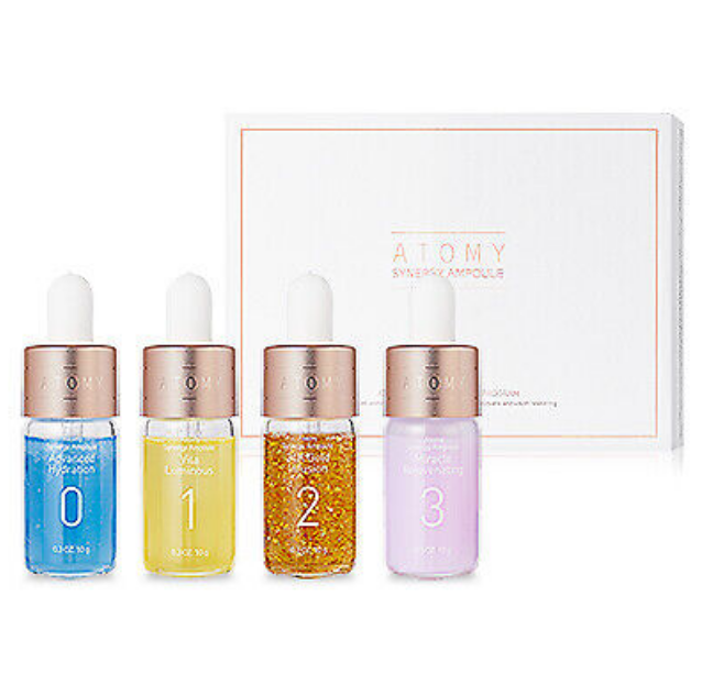 Atomy Synergy Ampoule 计划 4 周补水 Vita 24k 黄金焕活新品