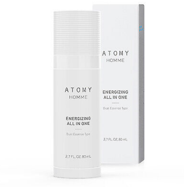 Atomy Homme Energizing All in One for Men Skin Care Toner Emulsion 2.7 fl.oz NEW