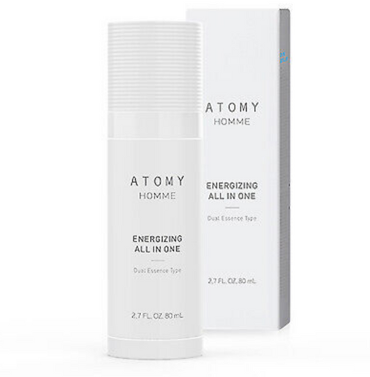 Atomy Homme 男士活力多效护肤爽肤水乳液 2.7 液量盎司 全新