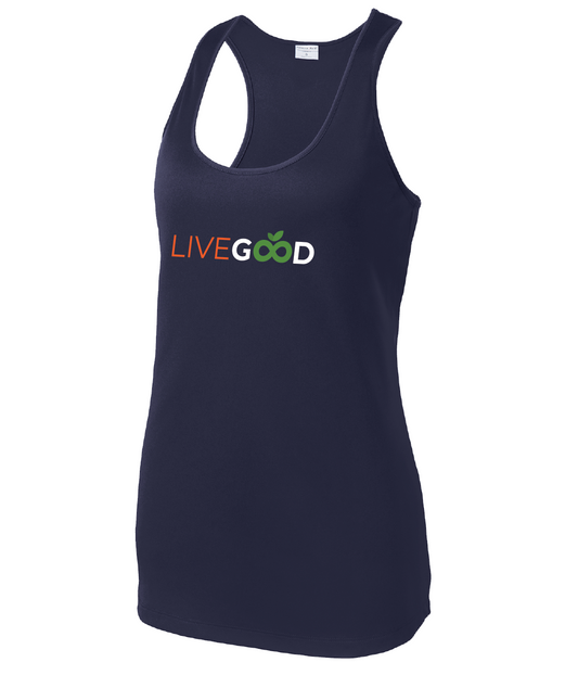 LiveGood Navy Tank Top X-Large Size Durable High Quality Fashionable Cool NEW