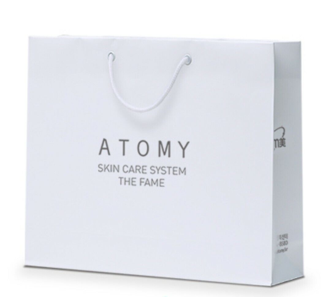 10 袋 Atomy The Fame 购物袋 275 毫米 x 80 毫米 x 240 毫米 牛皮纸 全新