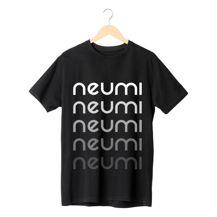 Neumi Black T-Shirt First For Sale the OG Beautiful Design Modern S Size NEW