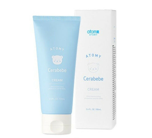 Atomy Cerabebe Baby Cream Natural Soothe Kids Soft Sensitive Skin 3.4 fl.oz NEW