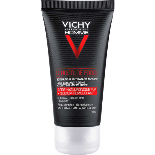 Vichy Homme Structure Force Moisturizer High Efficacy Powerful Strength 50ml NEW