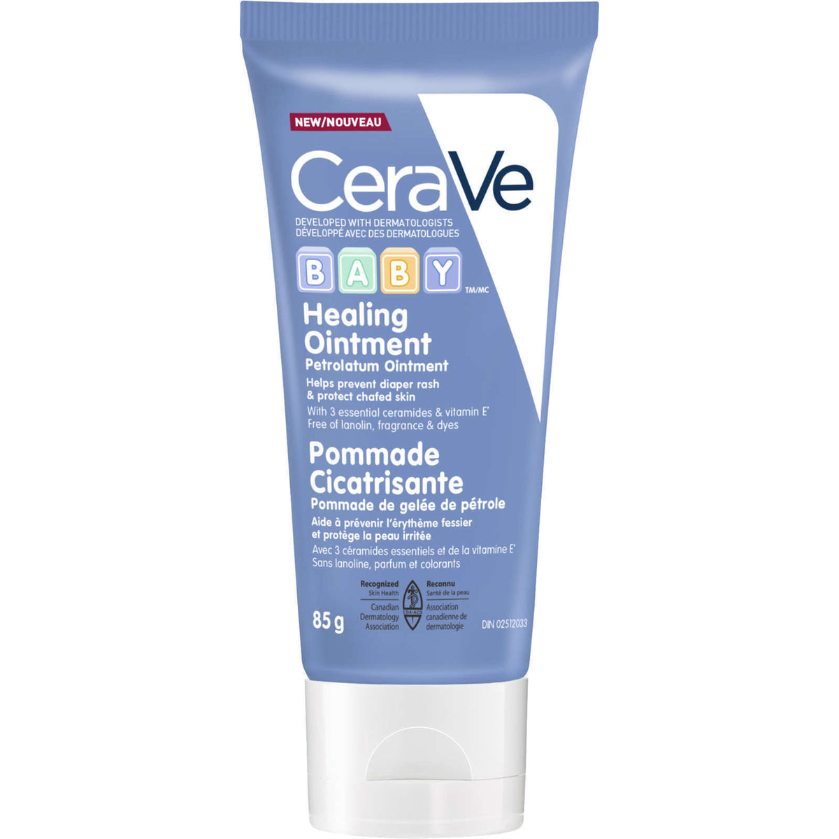 Chaffe Skin CeraVe Baby Healing OIntment Diaper Rash Chafed Skin Petrolatum Wetnes ...