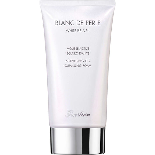 Guerlain Blanc de Perle Active Reviving Cleansing Foam Removes Makeup Soft NEW