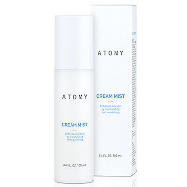 Atomy Cream Mist 深层补水喷雾 舒缓保湿 3.4 液量盎司 全新