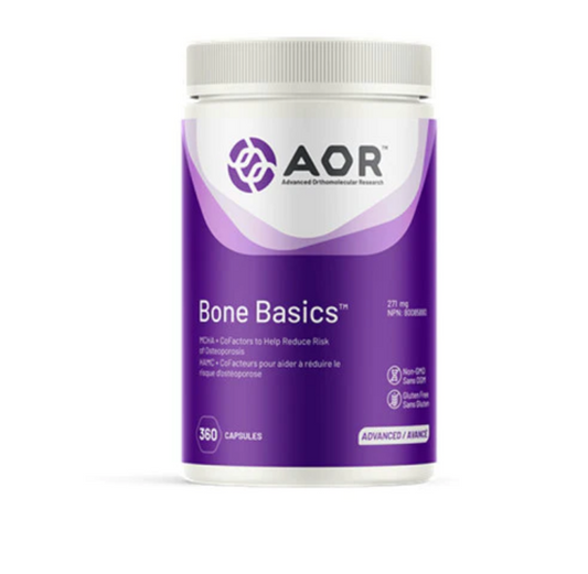 AOR Bone Basics Calcium Supplement Matrix Joints Phosphorus Zinc 360 Caps NEW