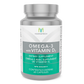 3 Bottles Mannatech Omega 3 w Vitamin D3 Fish Oil Heart Health 60 caps NEW