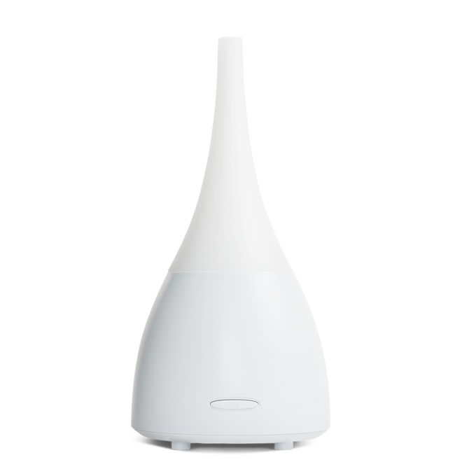 Saje Aroma Geni White Matte Diffuser Wellness Purify Humidifier Natural NEW