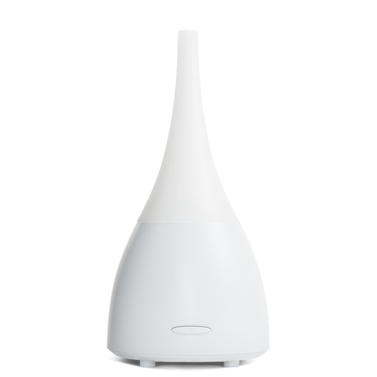 Saje Aroma Geni White Matte Diffuser Wellness Purify Humidifier Natural NEW