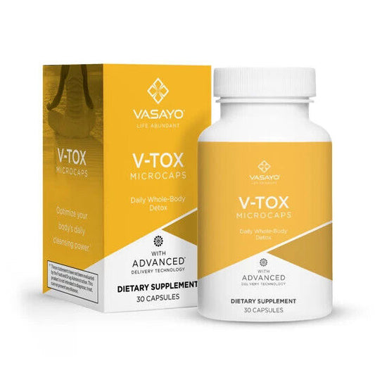 Vasayo V-Tox 再生细胞净化草本活力排毒 30 粒胶囊 全新