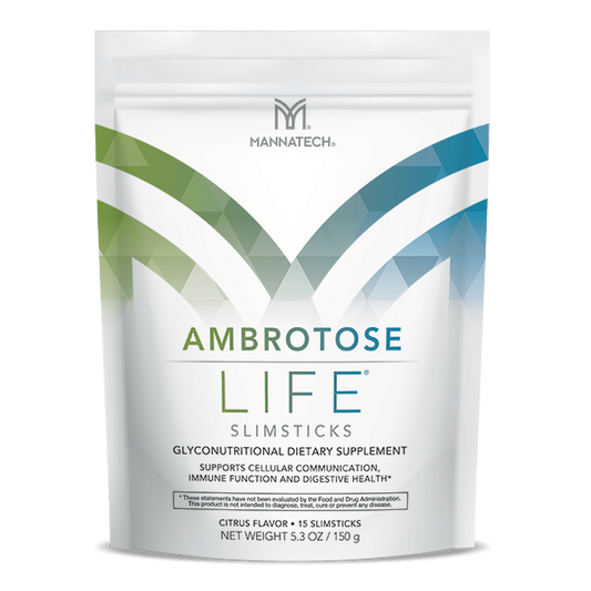 3 Bags Mannatech Ambrotose LIFE Slimsticks Glyconutrient Immune 150g ea NEW