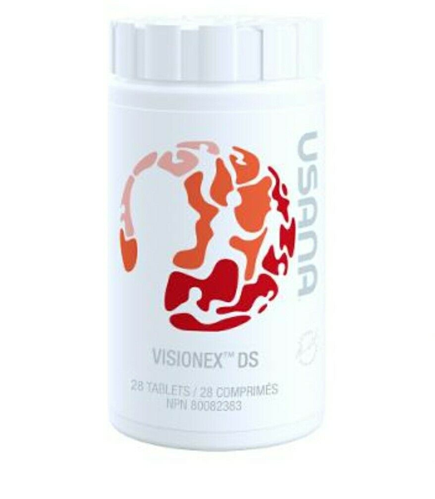 3 瓶 USANA Visionex DS Advanced 眼部健康补充剂，含叶黄素，全新