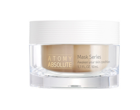 Atomy Absolute 蜂蜜人参面膜洗面奶系列去角质泥 50ml 新品