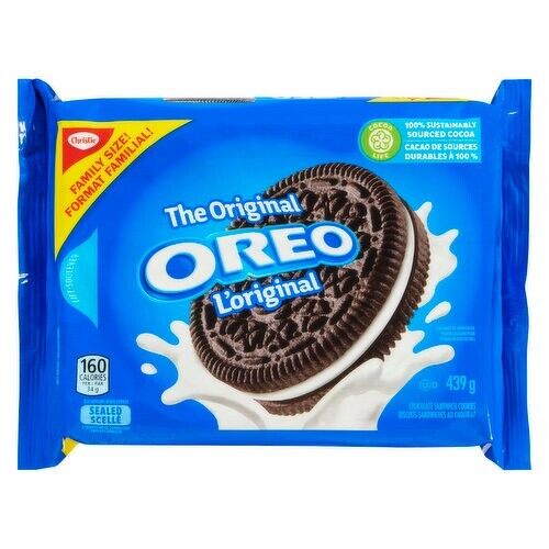 Oreo The Original Tasty Yummy Sandwich Cookies Delicious Dessert Sweet 439g NEW