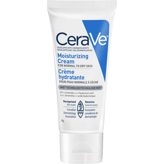 CeraVe Moisturizing Cream Daily Face Body Dry Skin Hyaluronic Acid 57g NEW