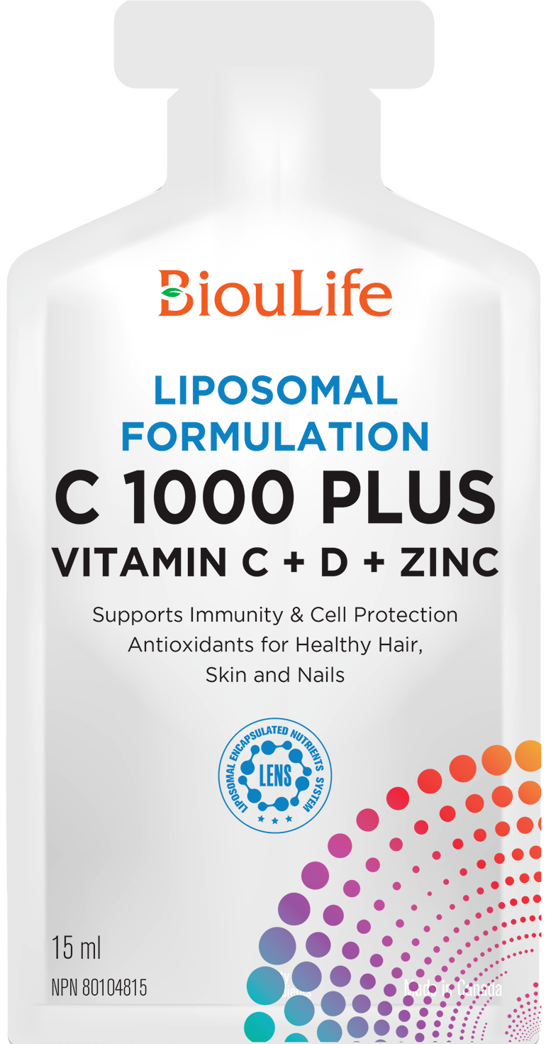BiouLife C1000 Plus Liposomal Formulation Essential Nutrient Zinc 30x15ml NEW