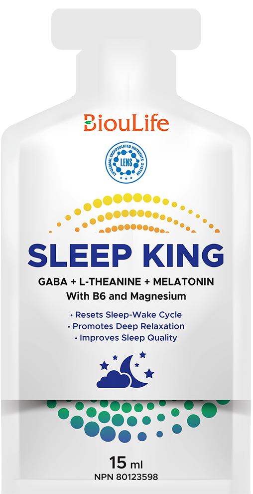 BiouLife Sleep King Liposomal Formulation Essential Milk Magnesium 30x15ml NEW