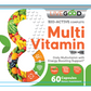 LiveGood Bio-Active Complete Multi-Vitamin For Men Cardio Healthy 60 Caps NEW
