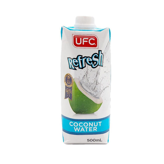 UFC Coconut Water Refresh Pure Juice Healthy Fresh Tasty Vitamins 500ml NEW