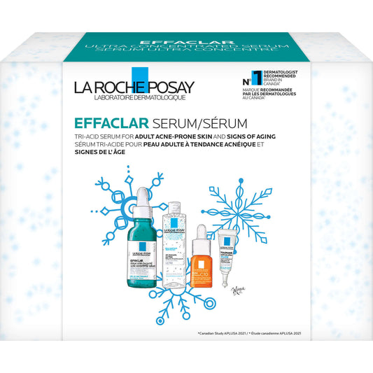 La Roche-Posay Effaclar Ultra Concentrated Serum Kit Acne Prone Skin 4pcs NEW