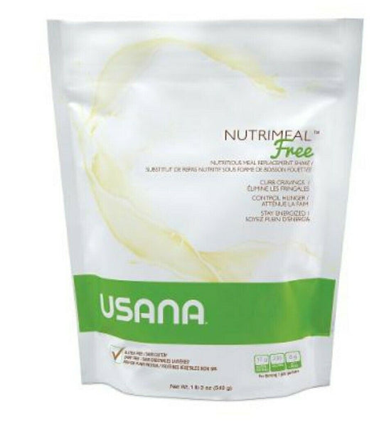 3 Bags USANA Nutrimeal Free 540g ea Plant Based Weight Protein Meal Replacement