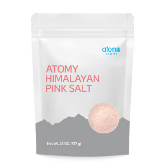 Atomy Himalayan Pink Salt Table Regular Pure Natural Kosher Enriched 26oz NEW
