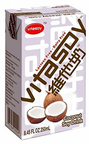 Vitasoy 椰子豆奶 清爽饮料 不含防腐剂 6 包 x 250 毫升 新品